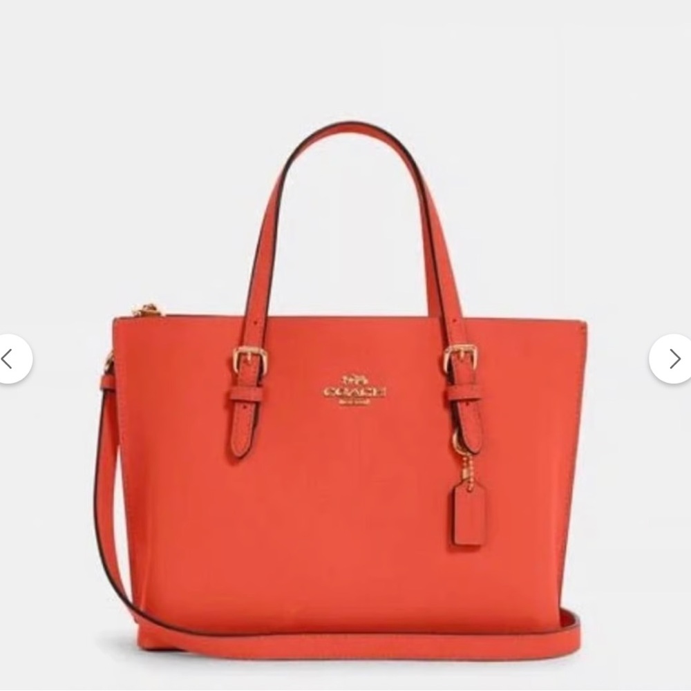 Coach Mollie Tote 25 Crossbody and Long Zip Around Accordion Wallet